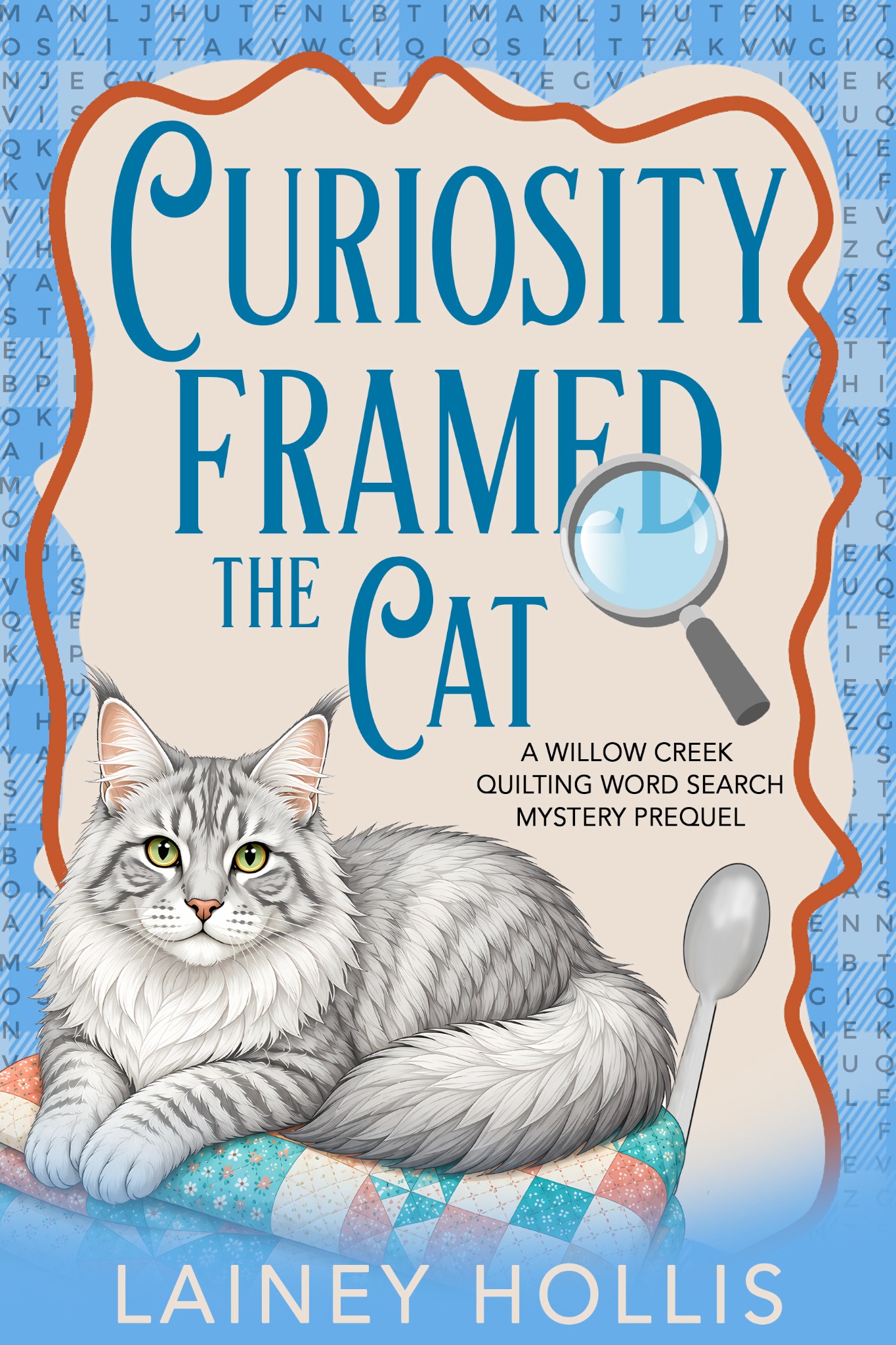 Curiosity Framed the Cat by Lainey Hollis